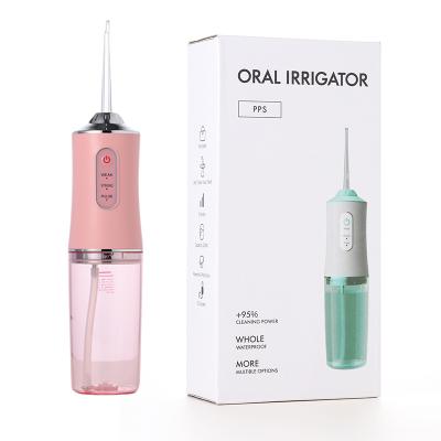 China Outdoor Wholesale Hot Sales Mini Oral Care Water Flosser Rechargeable Shower. for sale