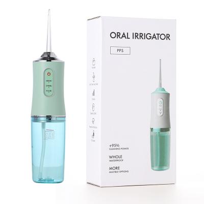 China Best Home Hotel Oral Health Usb Rechargeable Electronic Wireless Water Flosser for sale