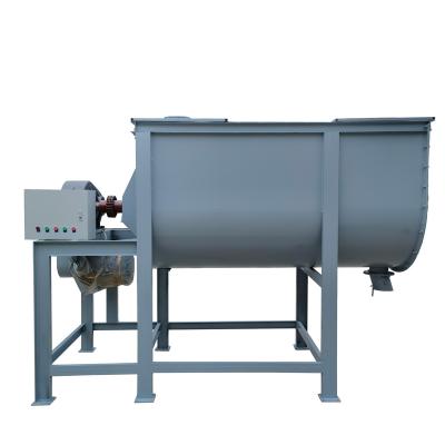 China Powder and Powder Mixer Powder and Liquid Ribbon Mixer Horizontal Poultry Crusher and Mixer Machine for sale