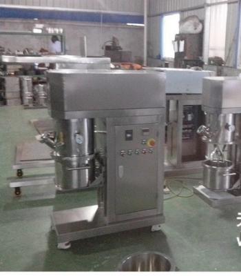 China Electric lifting structure of stainless steel 304 ,vacuum degree -0.01Mpa vacuum planetary mixer for sale