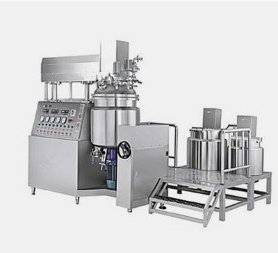 China High Speed  Vacuum Homogenizer Emulsifying Mixer Emulsifier Homogenizer  For Cosmetic Cream for sale