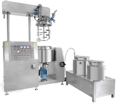 China High Pressure Emulsifier Vacuum Mixer Homogenizer Body Lotion And Cream Making Machine for sale