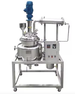 China Emulsification Vacuum Homogenizer Mixer 1440r/Min 10L Vacuum Homogenizer Cream Mixer for sale