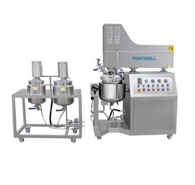 China 8L Cosmetic Vacuum Homogenizing Emulsifier Dispersion Homogenizer Mixer for sale