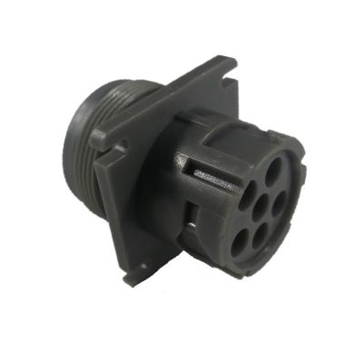 China German J1708 HD10-6-12P 6 Pin Automotive Electrical Connectors Reusable Female Cable Connector for sale