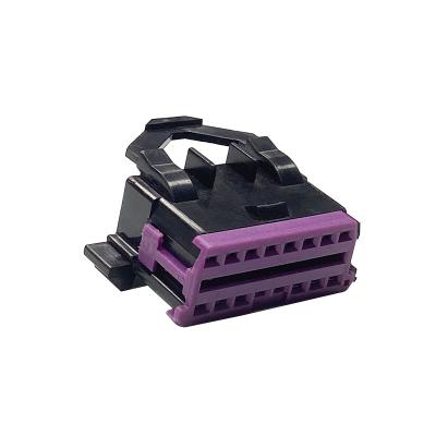 China Reusable For Volkswagen OBD2 Connector Cable 16pin Female Connector OBD2 Cable OBD Connector for sale