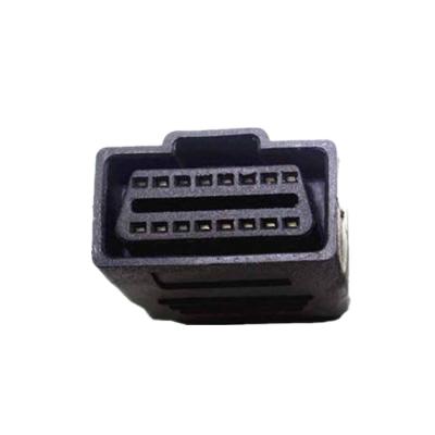 China Reusable J1962 OBD OBD2 Connector 16pin Male To Female Adapter ST-SOA-001 for sale