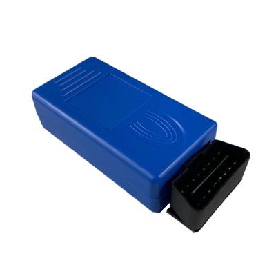 China Auto Diagonosis System Assembled Blue Color OBD Housing J1962 OBD2 Connector With Enclosure for sale