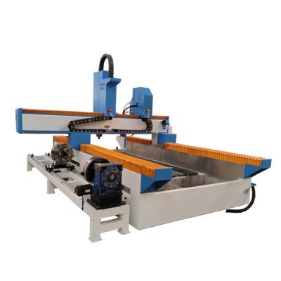 China Machinery Repair Shops Milling Kit China Jewelry Wax 1325 Wood Router 4 Axis CNC Wood Carving Machine for sale