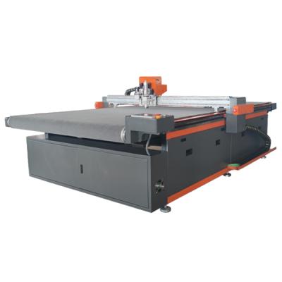 China Automatic Flatbed Cutter Plotter Pillow Cutter CNC Vibration Knife Cutting Machine Suppliers for sale