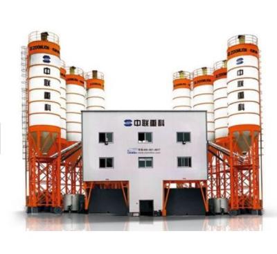 China Building Material Shops New Zoomlion Concrete Batching Plant HZS120R With High Configuration for sale