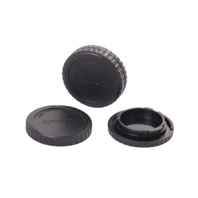 China ABS Darkroom Cap + Rear Lens Cap For Pentax Q Mount Q-S1 Q7 Q10 Camera Lens for sale