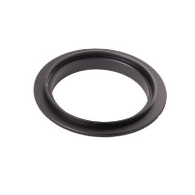 China Metal Macro Lens Adapter Ring For Canon EOSEF/EF-S Reverse Lens Mount 52mm/55mm/58mm for sale