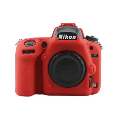 China Soft Rubber Camera Silicone Body Cover Case Protective Skin For Nikkor D750 Bag for sale