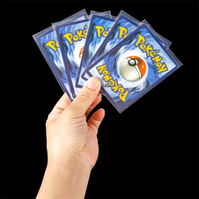 China 100pcs Trading Card Standard Size Clear Card Sleeves Penny Cheep Board Game Card Sleeves 66x91mm Protector For MTG for sale