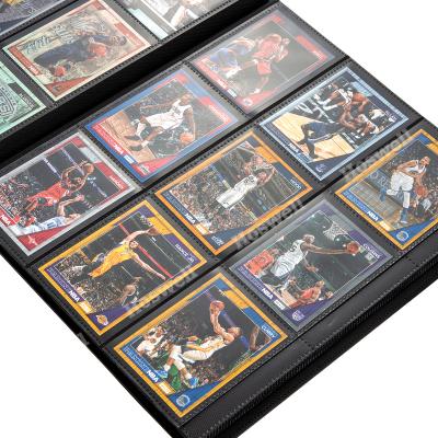 China Gathering Collection Card Side-loading Binding 9-Pocket Basketball Trading Card Collector Card For MTG YUGIOH for sale