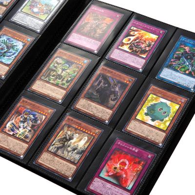 China Collecting Trading Card Amazon Sales 9-Pocket Hot Selling 9-Pocket Trading Card Binding 360 Cards Sleeves Binding Card Collection For YGO for sale