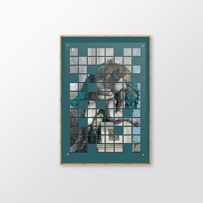 China Art Supplier Minimalist Professional Renaissance Classical Painting View Printed on Acrylic for sale