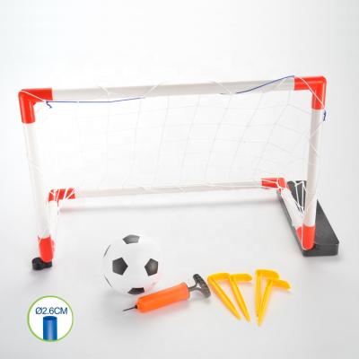 China ABS 2 IN 1 Moving Electric Outdoor And Indoor Portable Game And Music Football Goal For Kids for sale