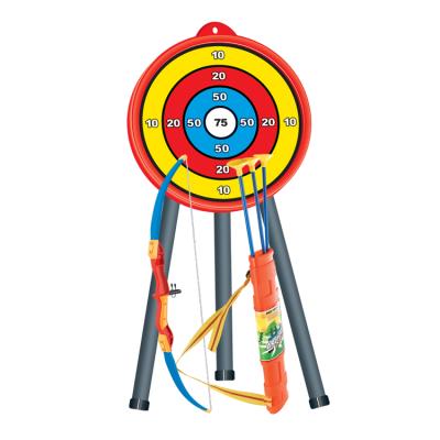 China Eco-friendly material small archery with stand can game parent-child outdoor sports series wall-mounted shoting toys for sale