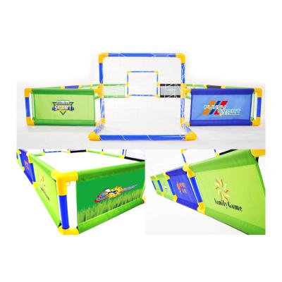 China Kids Gift Hotsale Air Hockey and Football Game Combination Sports Interactive Games 2 in 1 Stadium Game Set Children Gift Color Box 5 to 7 Years Old for sale