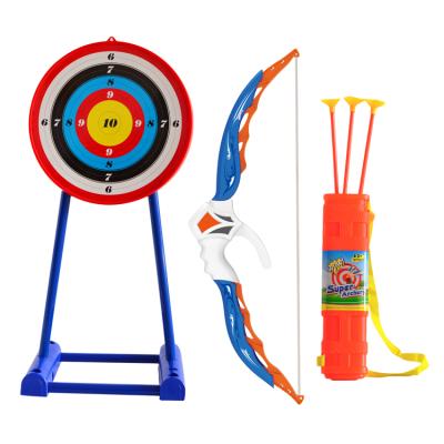 China Fashionable electric left and right mobile archery game include archery and target bracket toys and games for kids for sale