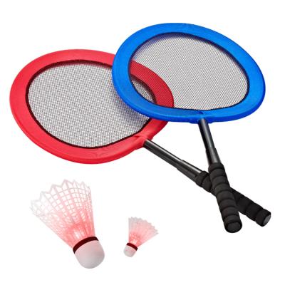 China High Quality Eco-friendly Material Outdoor Sports Game With LED Light Toys Badminton Racket For Kids for sale