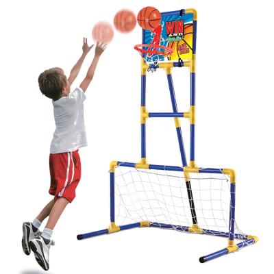 China Innovative 3-in-1 game set for kids including football and basketball hockey game other outdoor toys for sale