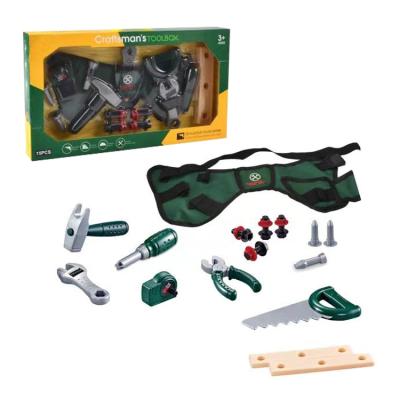 China Innovative Hot Selling Educational Children's Simulation Tool Kit Pretend Play Kids Repair Tool Toy for sale