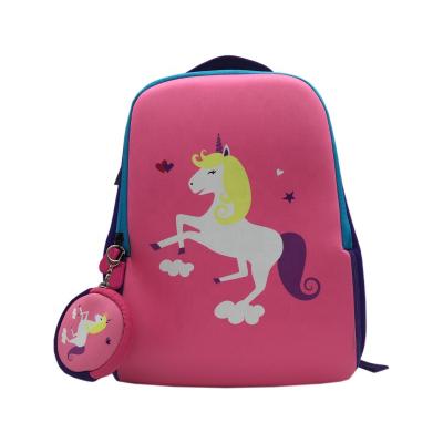 China 2021 Waterproof The New Neoprene Animal Printed Tote Backpack School Backpack Bag for sale