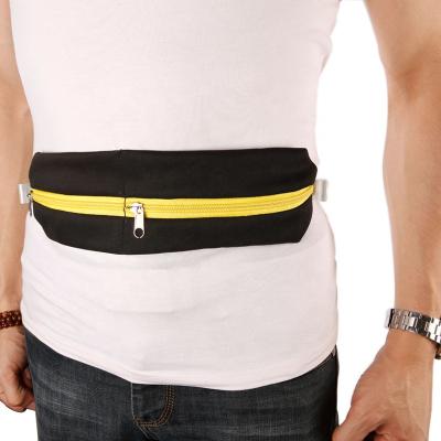 China Customized Lightweight Adjustable Waist Bag Pouch Belt Neoprene Running Belt for sale