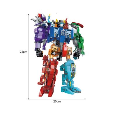 China Educational DIY Toy Mecha Building Block DIY Craft Kids Shape ABS 3D Plastic Bricks Educational Science Toy Set for sale