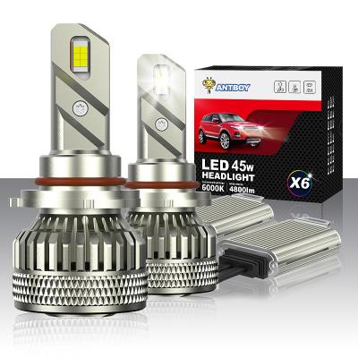 China 95% Cars Auto Lighting System LED Auto Headlight Bulb 9005 HB3 9006 HB4 H11 Led Headlight Bulbs for sale