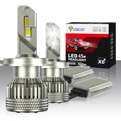 China 95% New LED Headlight 2021 H7 LED Bulb H7 Turbo H11 LED Headlight 9005 9006 9012 LED Headlight for sale