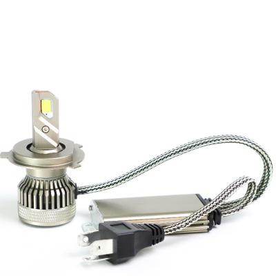 China High copper plate 45W LED high power car headlight canbus H1 H4 H7 H11 LED headlight bulbs driver-beam headlamp for sale