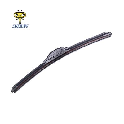 China Universal 98% Cars Blade U Hook Bracketless Frameless Windshield Car Windshield Wiper Flat Wiper for sale