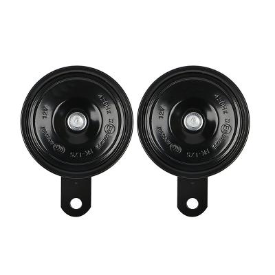 China Plastic Indian Hot Selling Disc Horn With 75mm Auto Motorcycle Horn 12v Disc Horn for sale