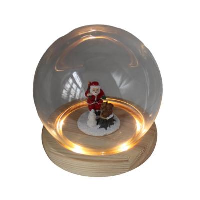 China Best Price Glass Christmas Personalized Family Ornaments Glass Christmas House Decor for sale