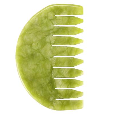 China Skin Rejuvenation Facial Massager Green XiuYan Beauty Jade Gua Sha Scrap Facial Remove Wrinkle XiuYan Green Jade Facial Massager GuaSha Tools for sale