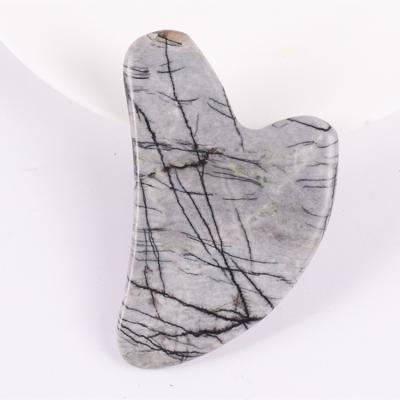 China Hot Selling Picasso Face Stone Jade Stone Jade Guasha Stone Picasso Gua Sha Massage Tools Gua Sha Board for sale