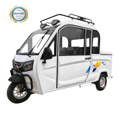 China New Design 3 Wheel Passenger Enclosed Low Speed ​​Electric Tricycle for sale