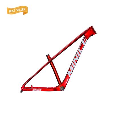 China Best Seller Lightweight Carbon Fiber Mountain Bike Frame 148*12mm Carbon T900 Mtb Frameset Customized for sale