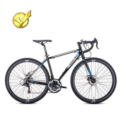 China Aluminum Alloy Christmas Gift 21 Speed ​​700C Carbon Steel Road Bicycle&Glow Bicycle Sports Bike Glow in Dark Bike for sale