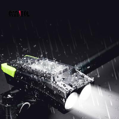 China 1200 Lumens Stopwatch+ Headlight+ Usb T6 Speaker Led Super Bright Bicycle Front Light Bicycle Head Light Bike Light for sale