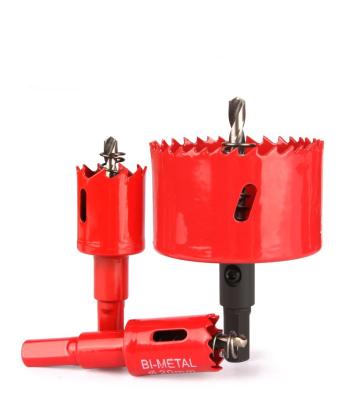 China Practical and durable 16mm high speed steel woodworking M42 hole opener for wood plastic type drill bit metal hole for sale