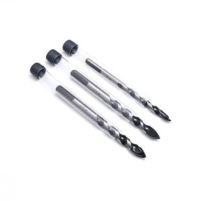 China 2021 practical and durable factory direct multifunctional black carbide tungsten hot sale glass drill bits for sale