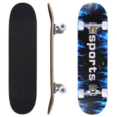 China Buy New Design Good Cheap Adult 31 Inch Double Concave Wooden Teens Skateboard Complete With Wheel for sale