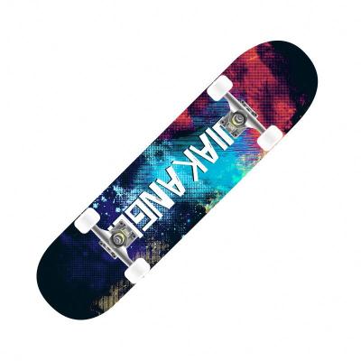 China Pro 6 Inch Adult Creative Full Board Four Wheel Skateboard Skateboard 31 x 8 x Suitable For Extreme Sports And Outdoor for sale