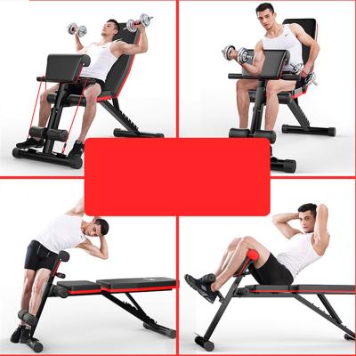 China 2021 New Trend Fitness Gym Equipment Indoor Strength Training Fitness Safety Workout Bench Professional Weight Bench With Stand for sale