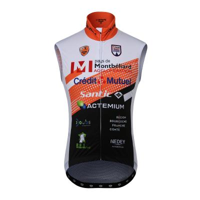 China Santic Wind Vest Vest Summer Sublimation Antibacterial Recycling Recycling Vest for sale